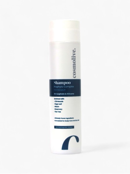 Shampoo anticaspa con complejo fitobotánico